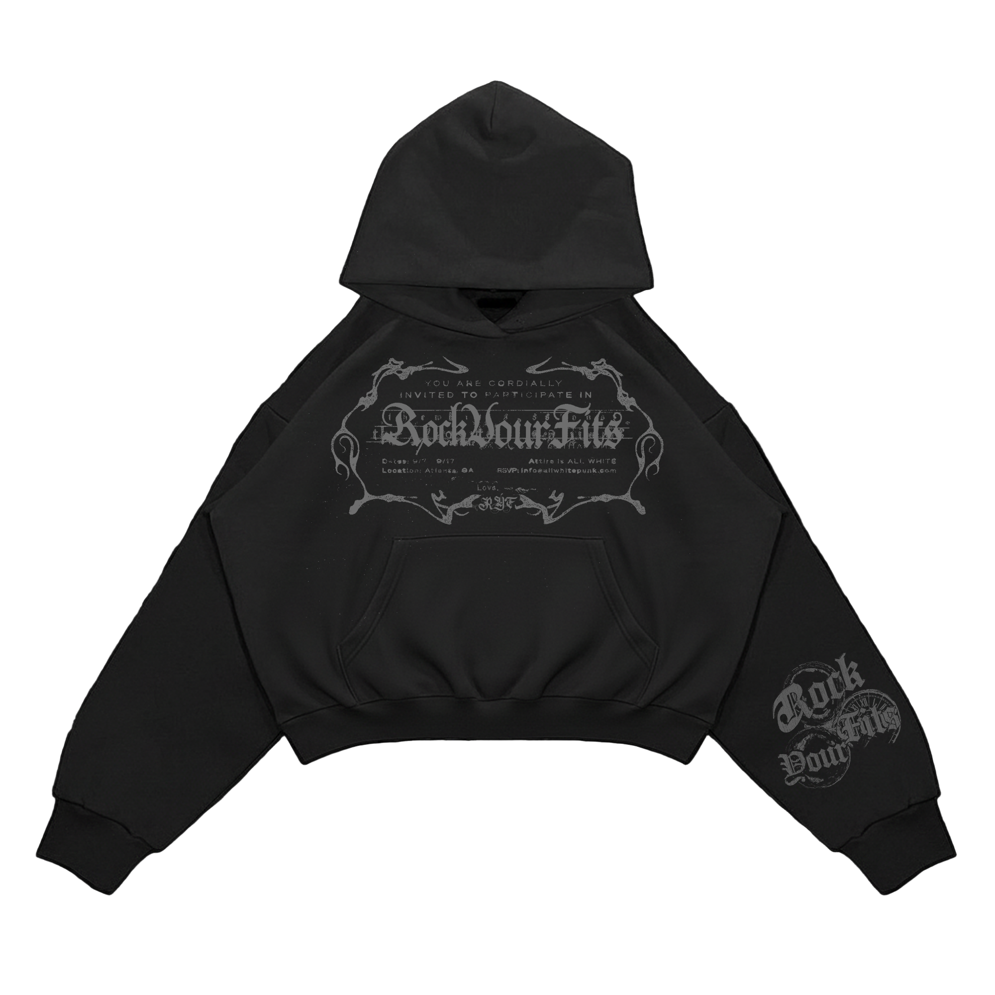 Ryf black hoodie v2