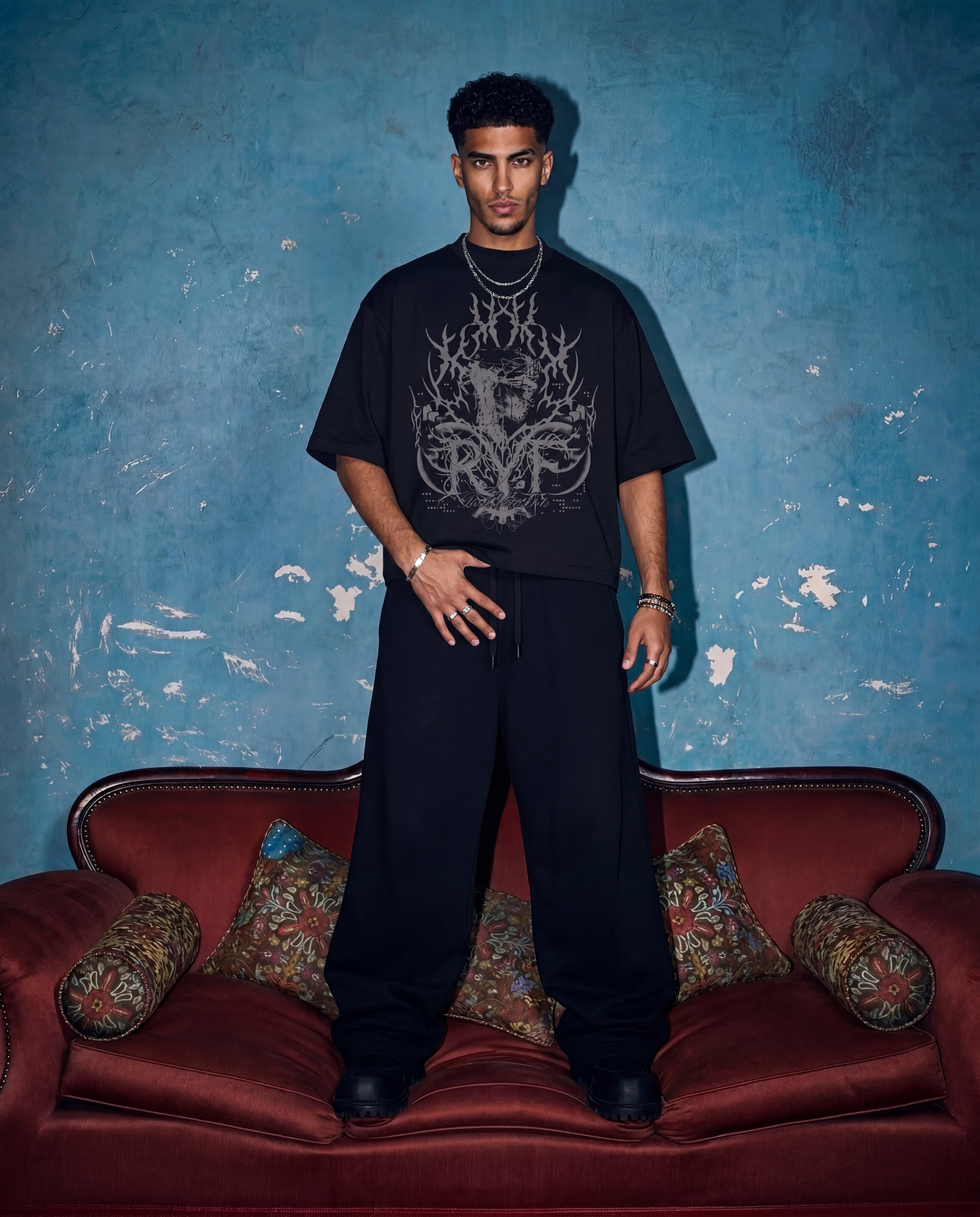 Ryf v6 t-shirt black