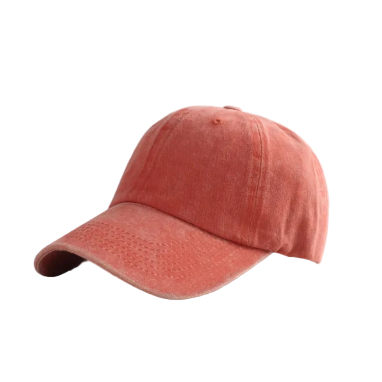 Orange cap washed