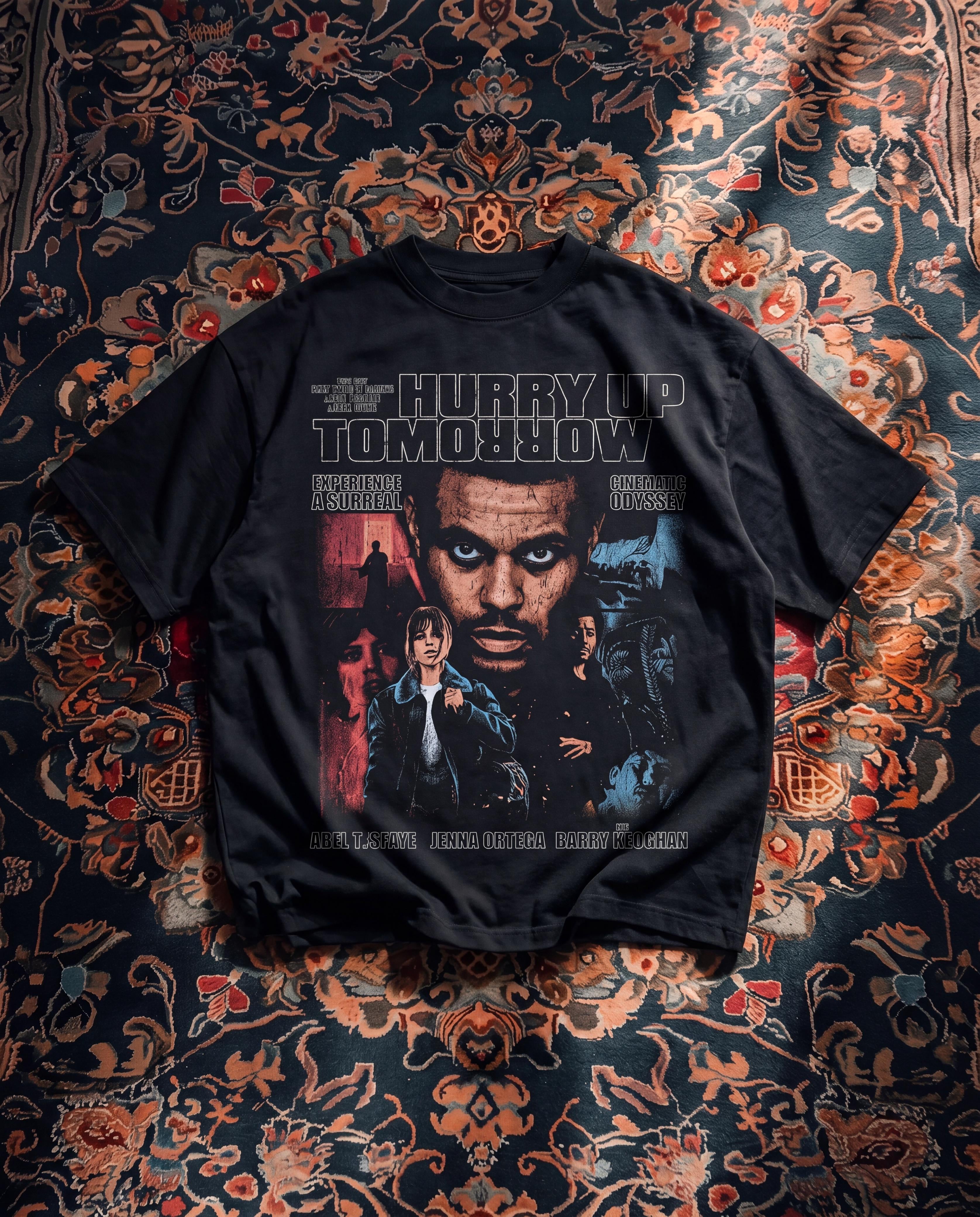 Theweeknd black t-shirt v3