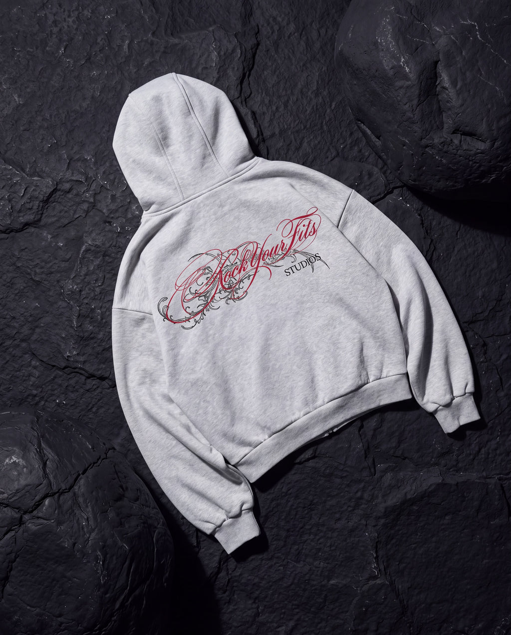 Script Zip Hoodie