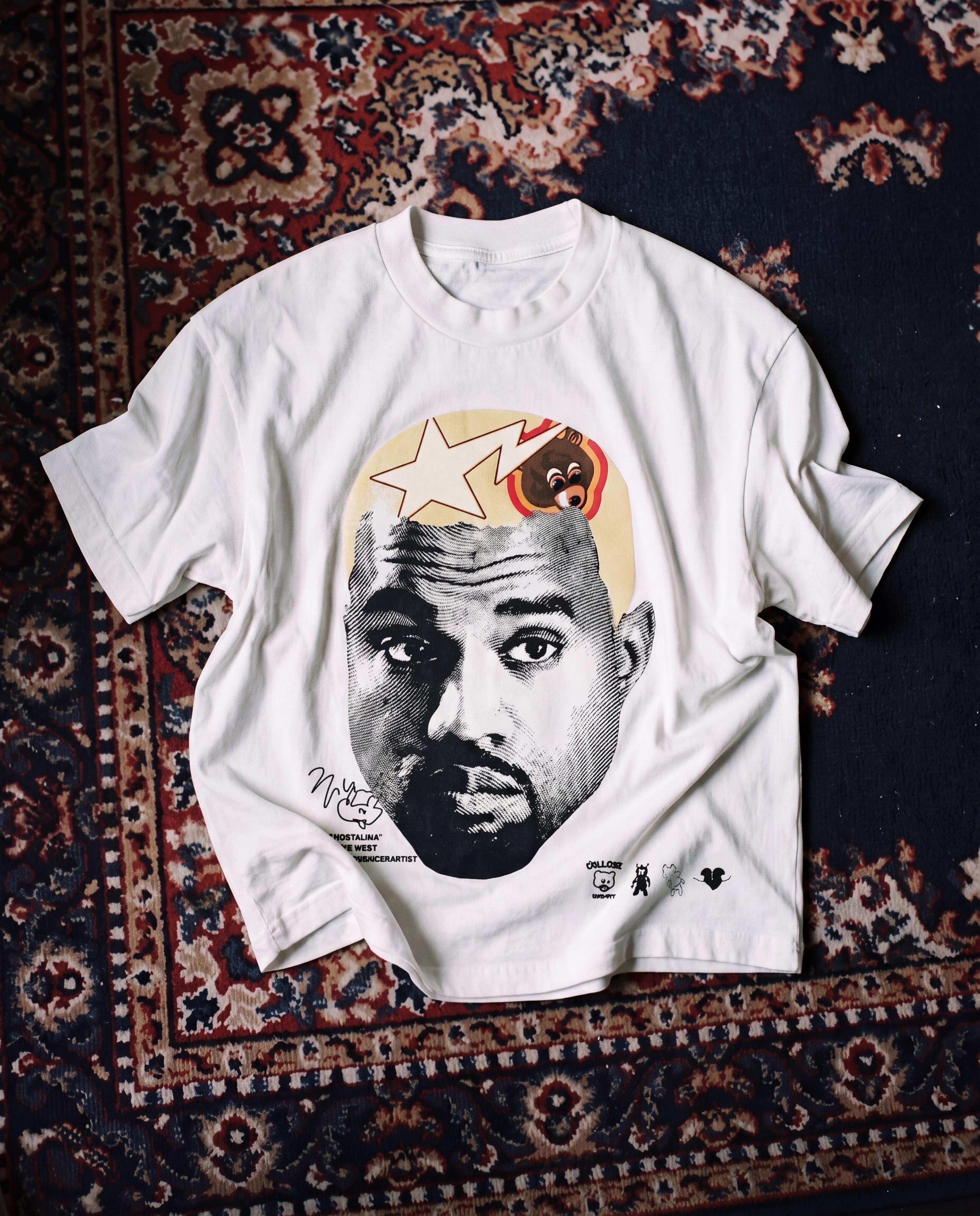 kanye west white t-shirt