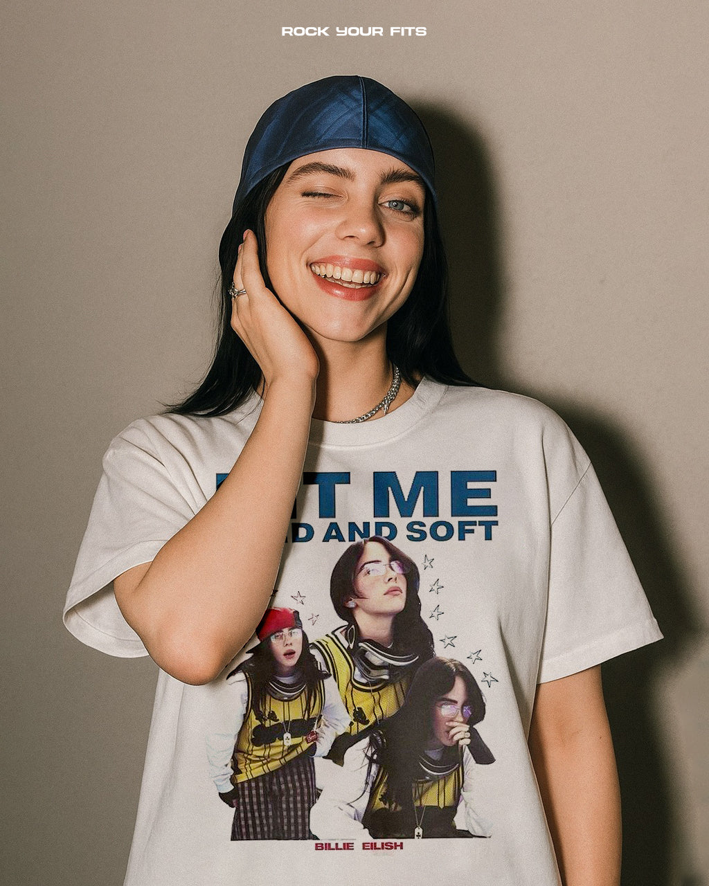 billie eilish white t-shirt