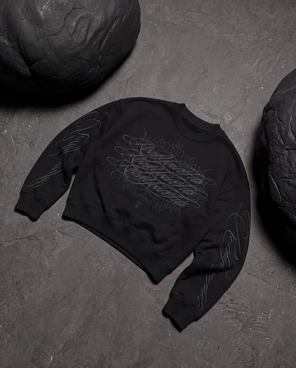 Royal script Crewneck
