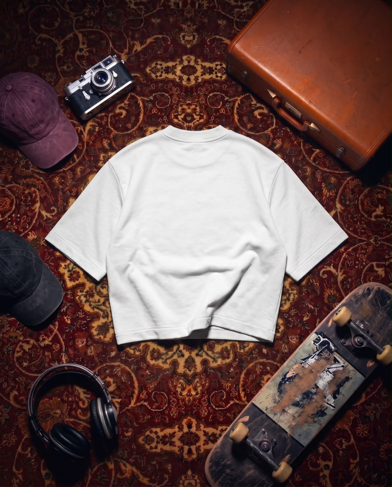 White t-shirt