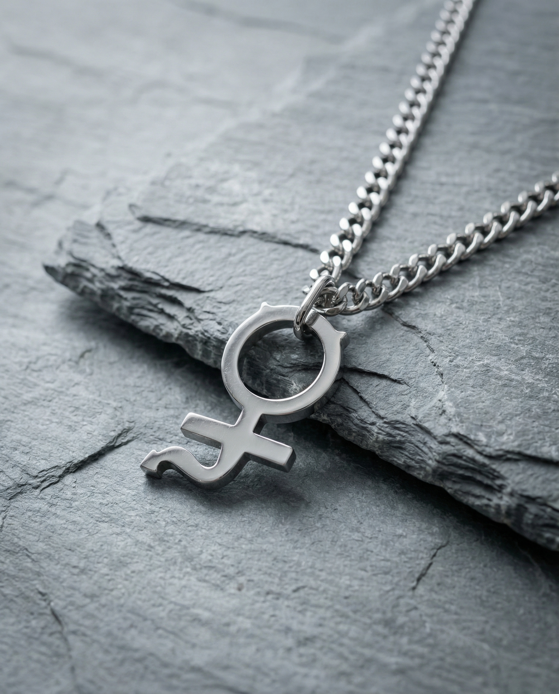 Venus symbol necklace