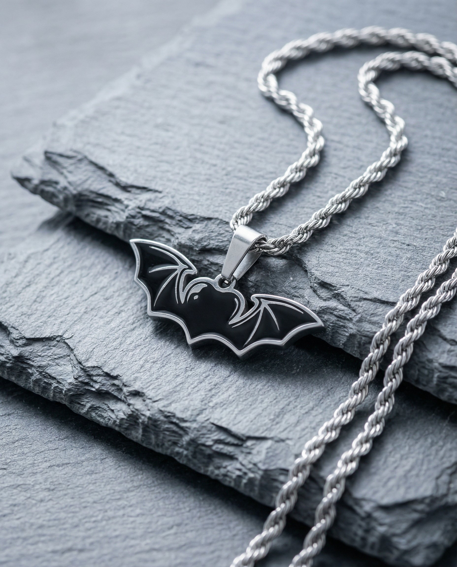 Devil heart necklace