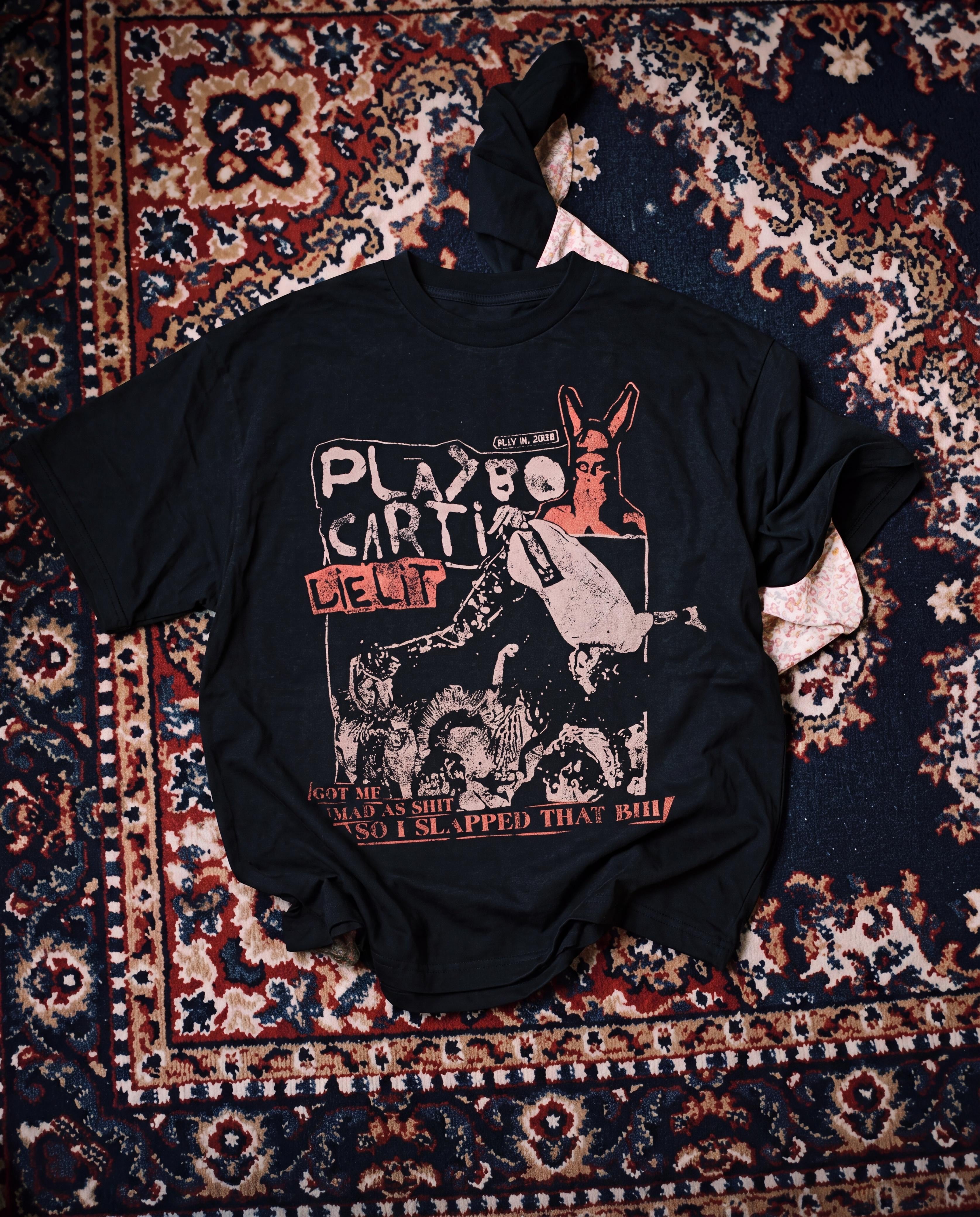 Playboy carti black t-shirt