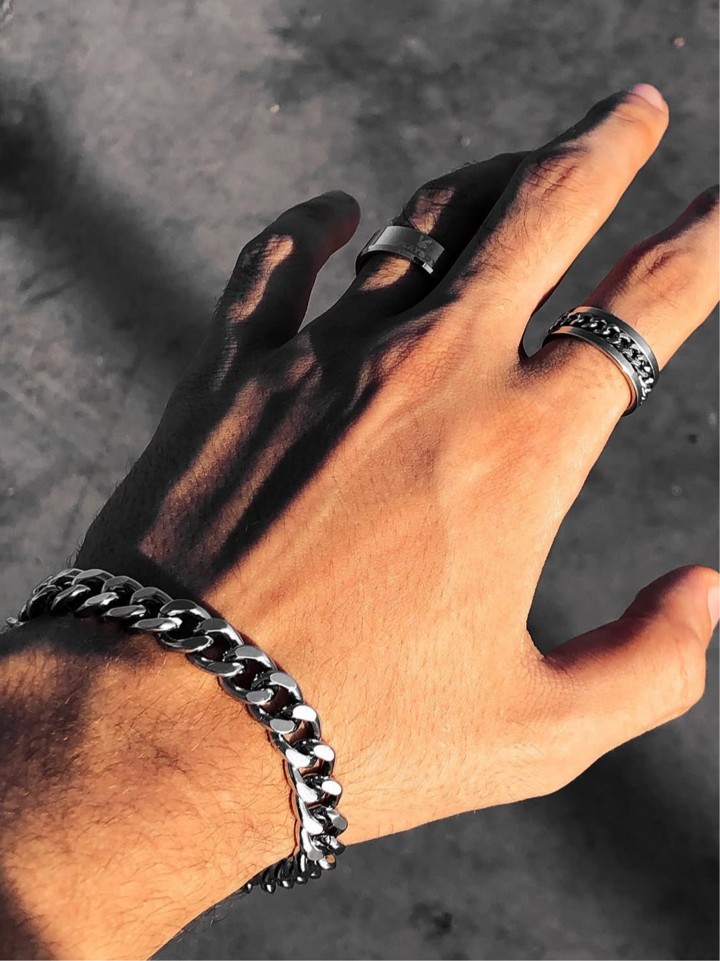 V Cuban Bracelet