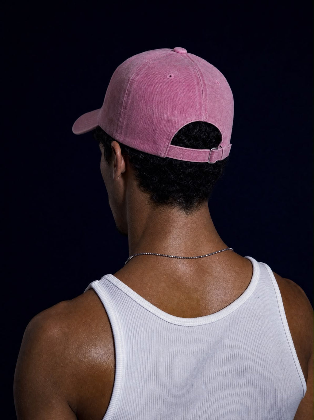 Cap pink washed
