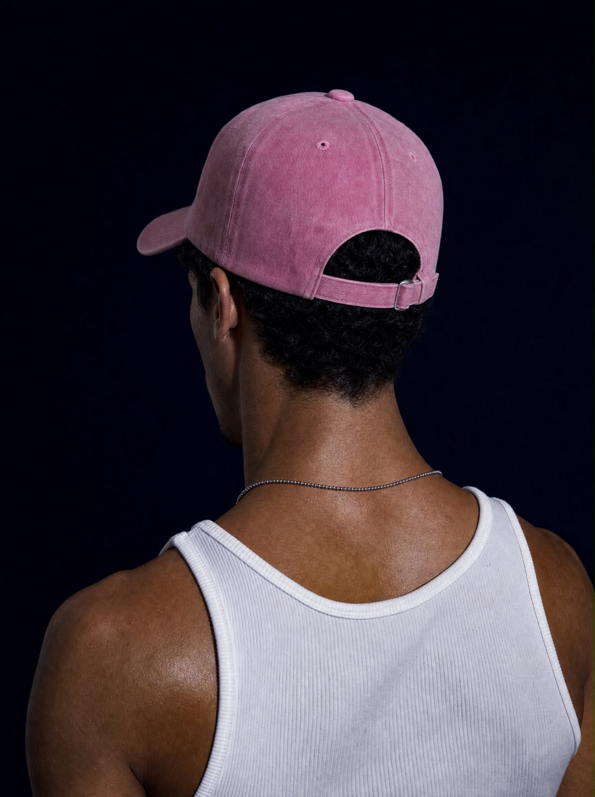 Cap pink washed