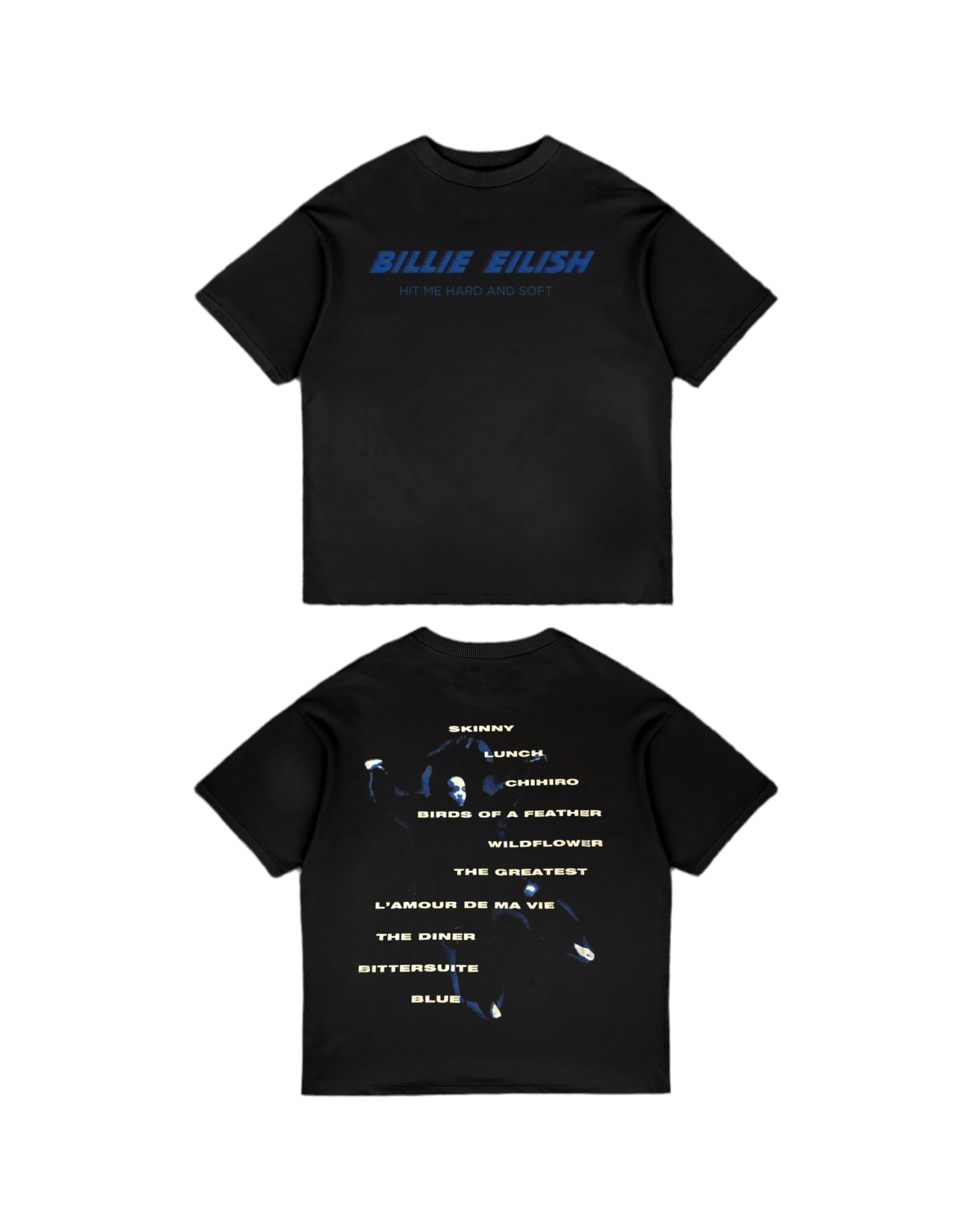 Billie eillish black t-shirt