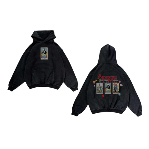 (Marcy)adventure time washd hoodie