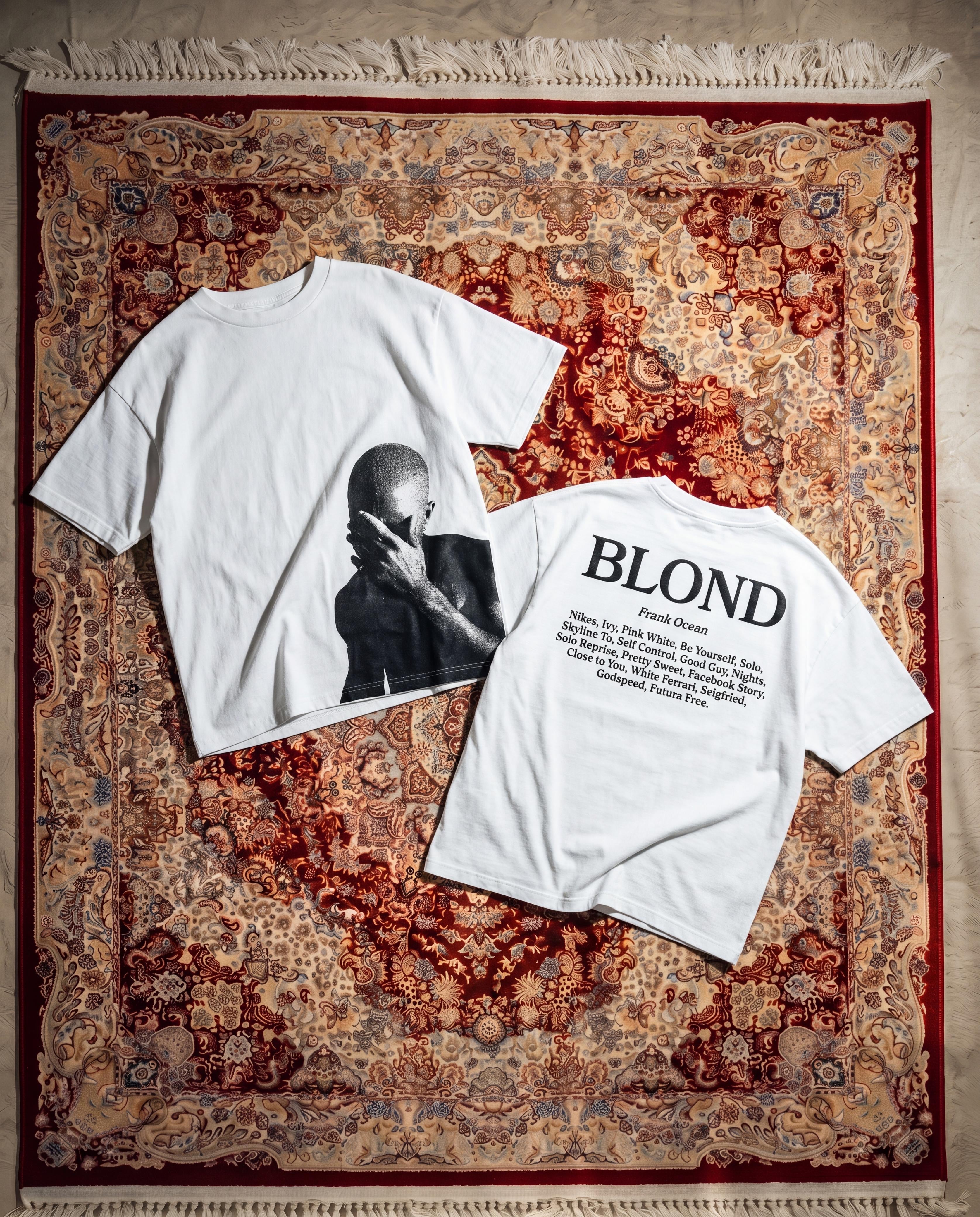 Blond white t-shirt v2