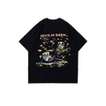 ADVENTURE TIME BLACK T-SHIRT
