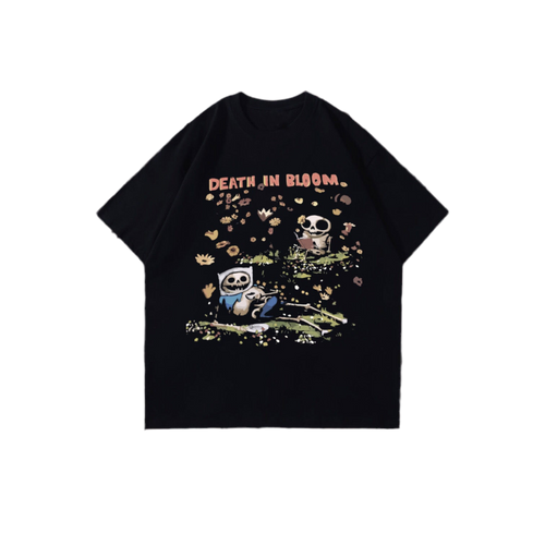 ADVENTURE TIME BLACK T-SHIRT