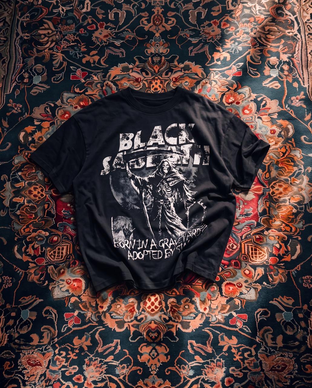 Black sabbath black t-shirt