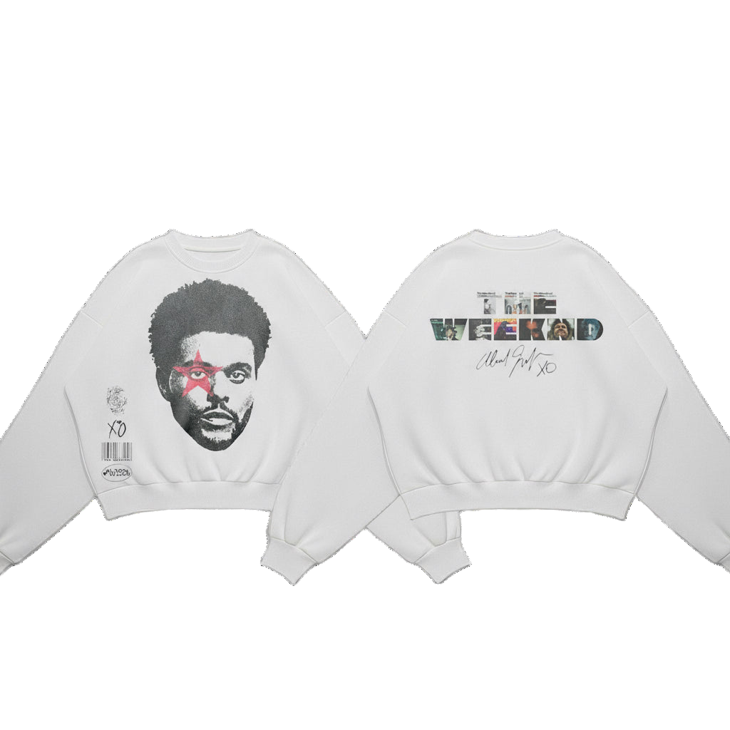Xo white crewneck