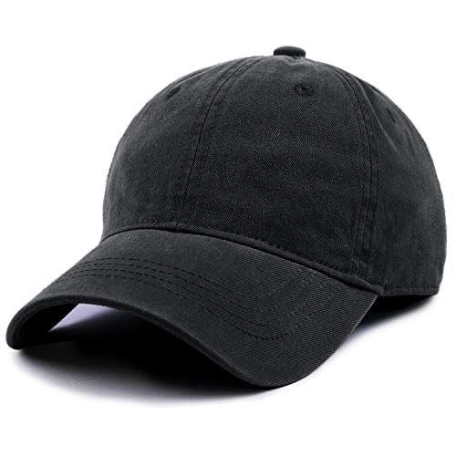 Cap black washed