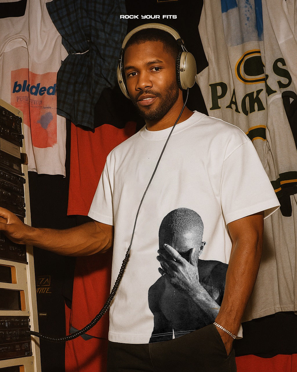 Blond white t-shirt v2