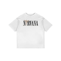Nirvana white t-shirts