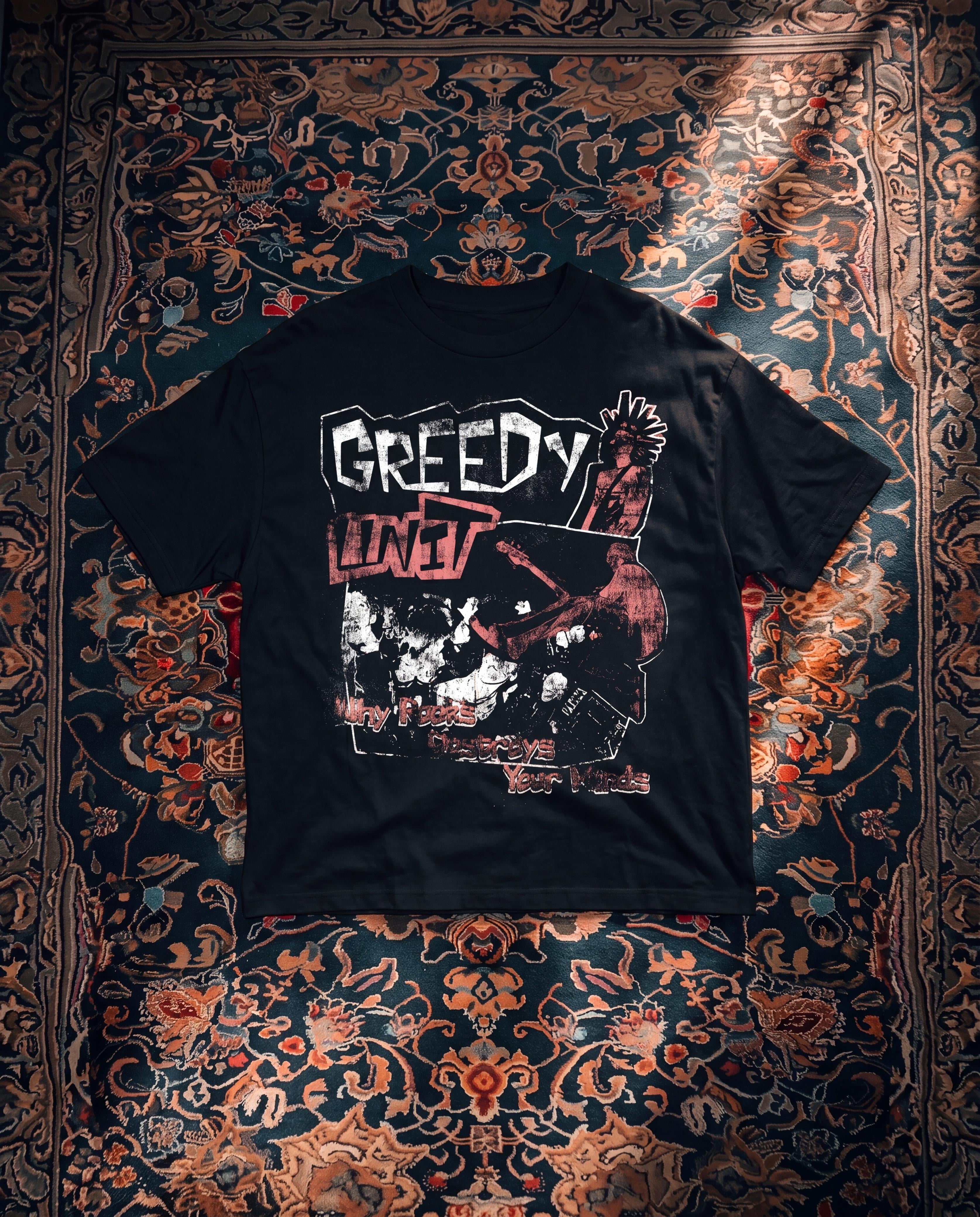 Green day black t-shirt v2