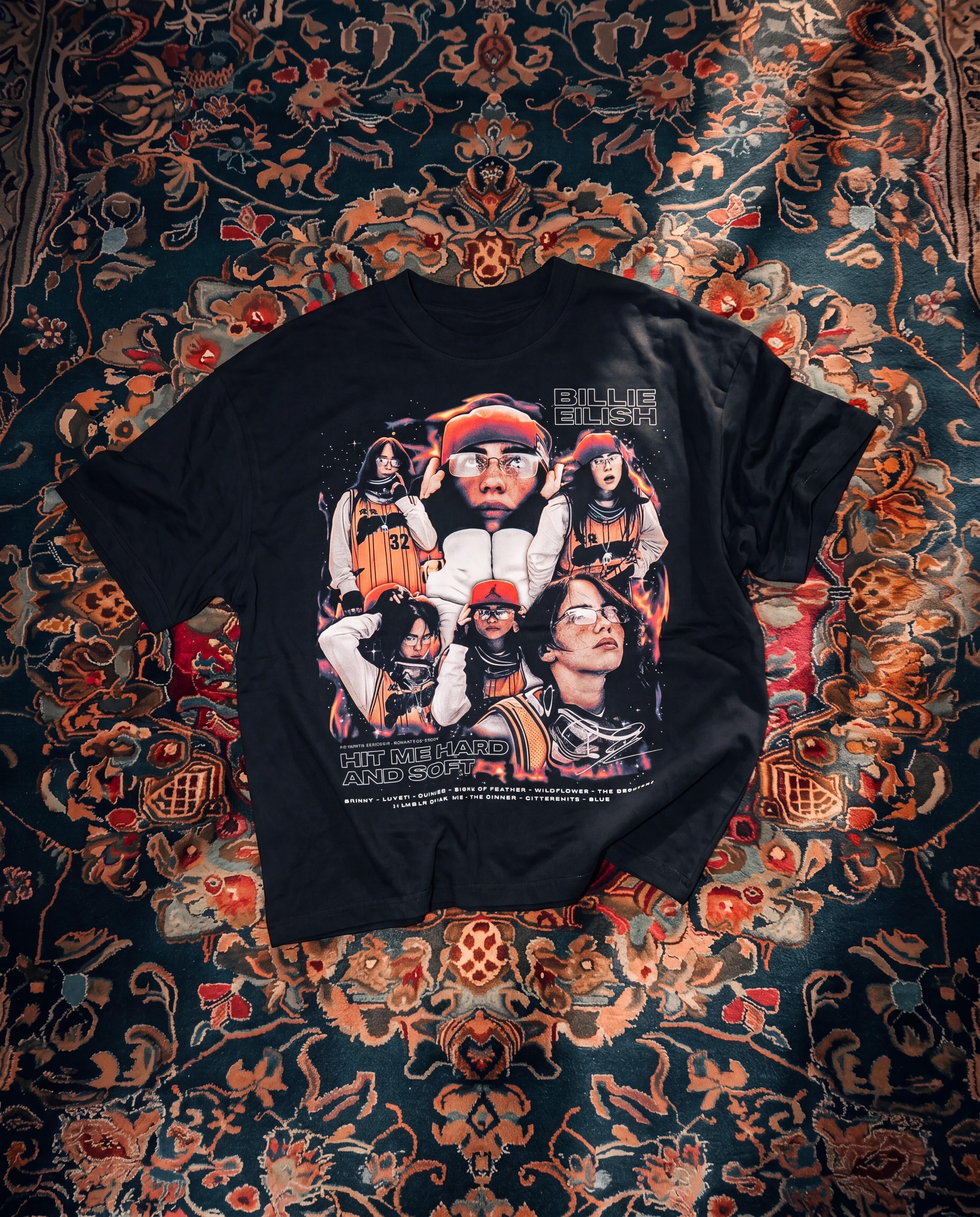 Bellie eillish balck t-shirt v3