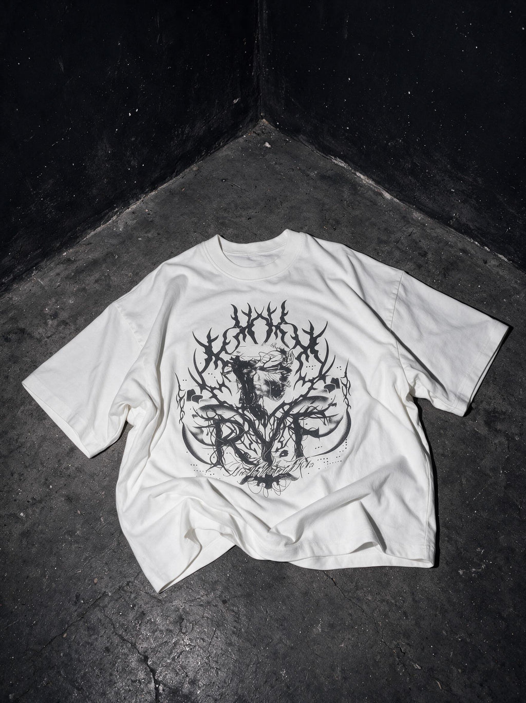 Ryf v6 white t-shirt