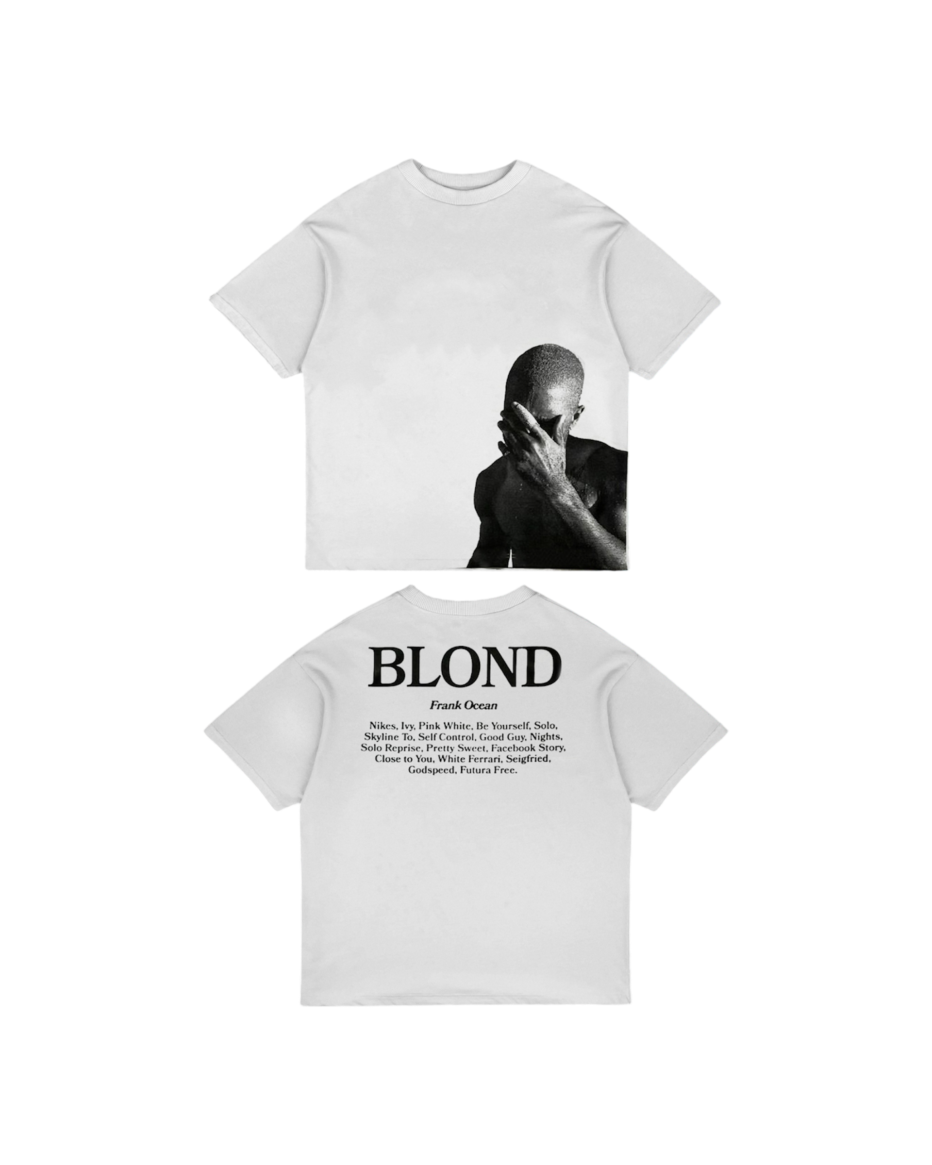 Blond white t-shirt v2