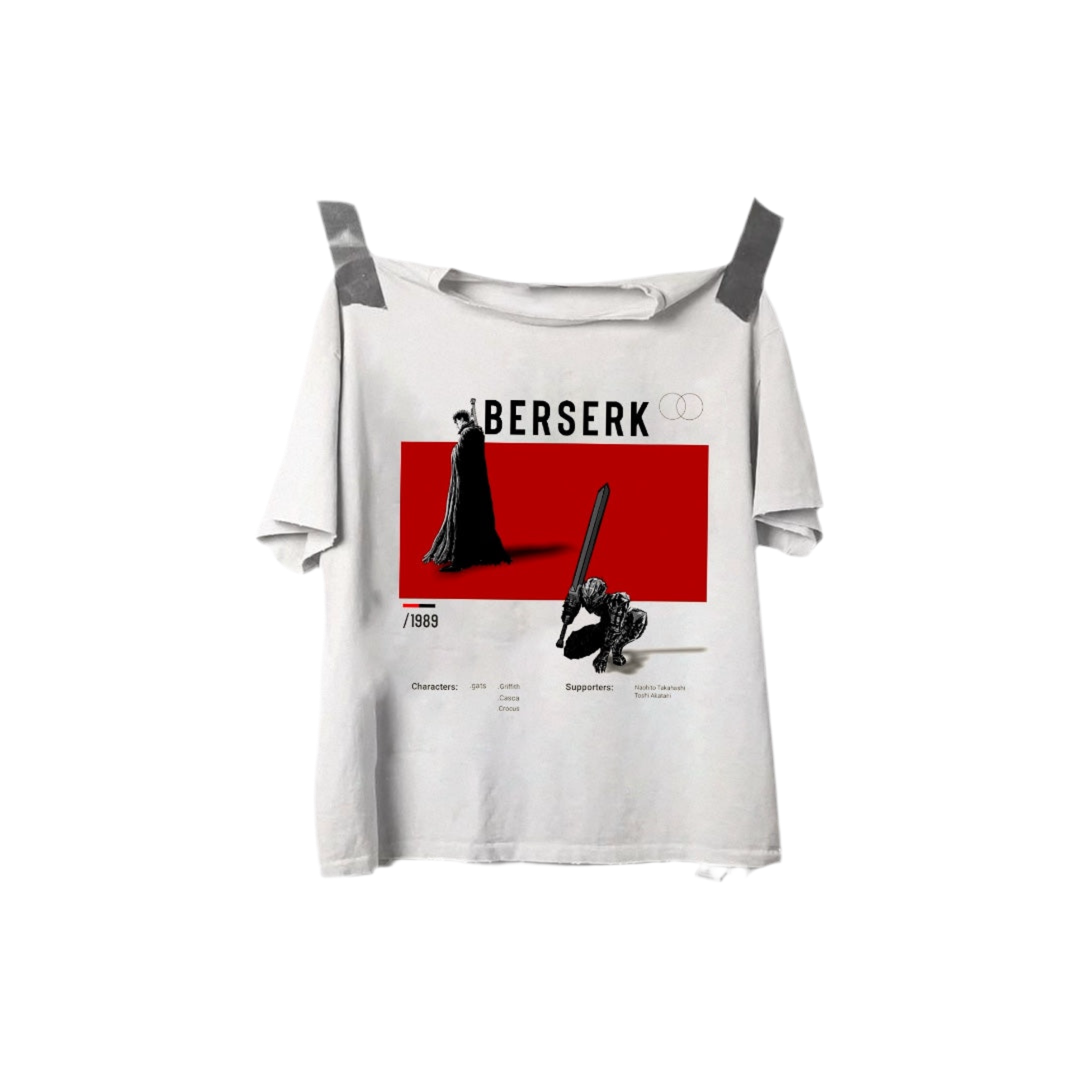 V2 Guts white t-shirt