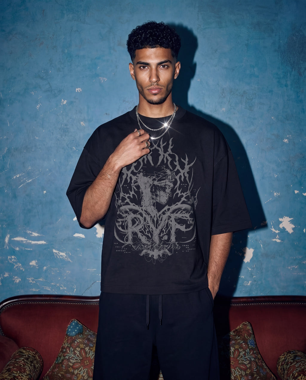 Ryf v6 t-shirt black