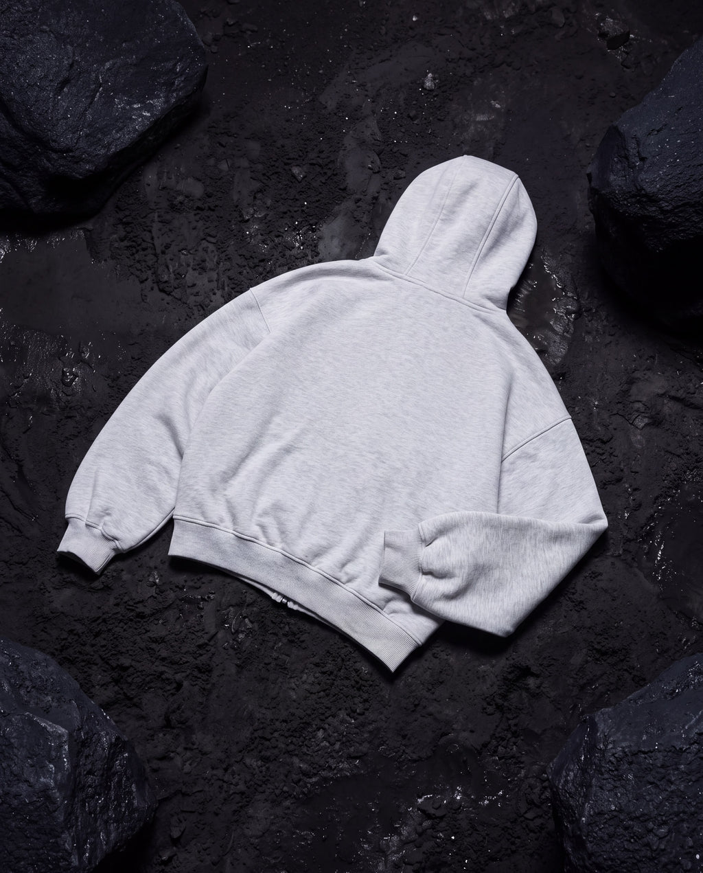 Blank zip-up