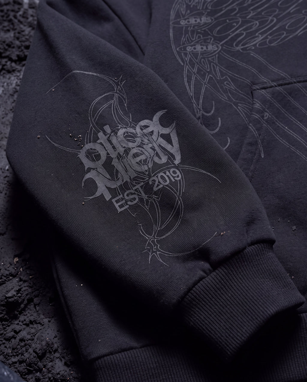 Cipher zip hoodie