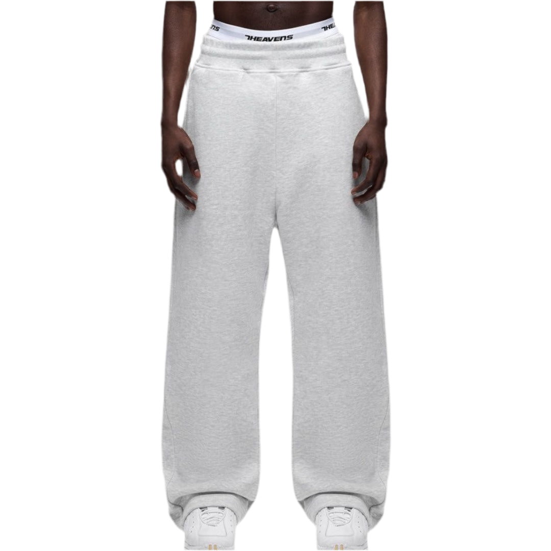 Sweatpants light  gray wideleg