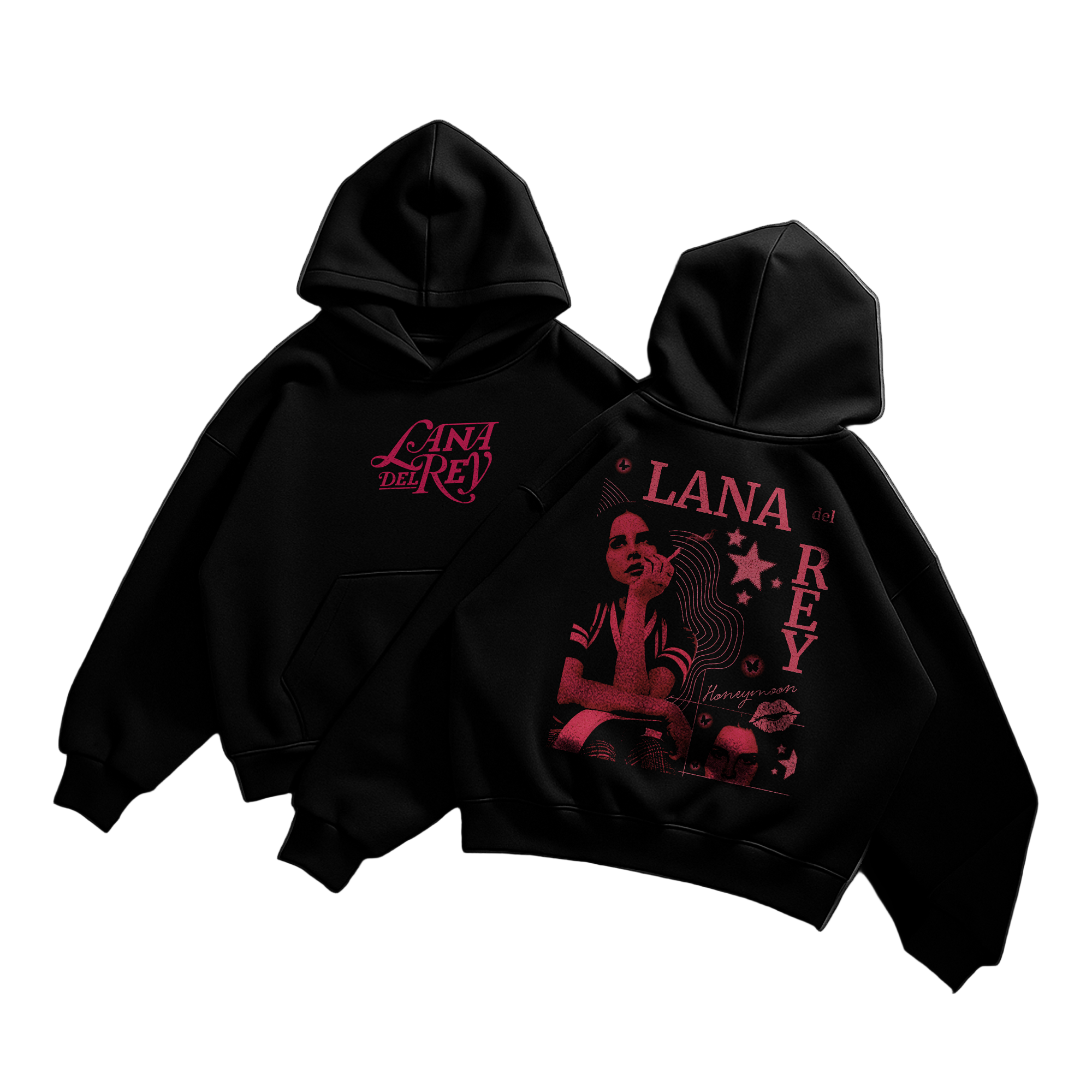 Ldr black hoodie v2