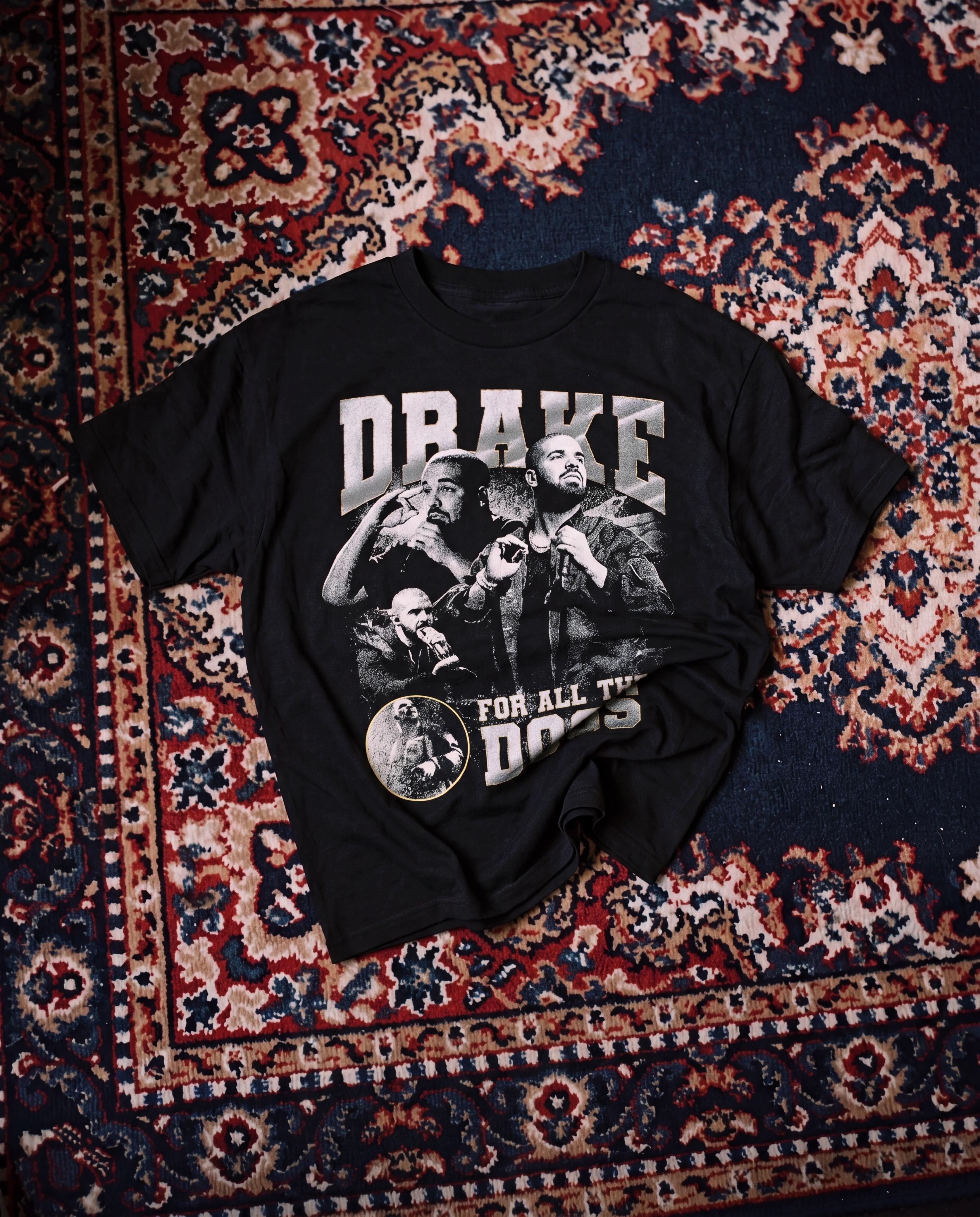 Drake v4 black t-shirt
