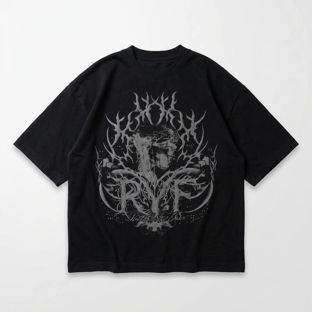 Ryf v6 t-shirt black