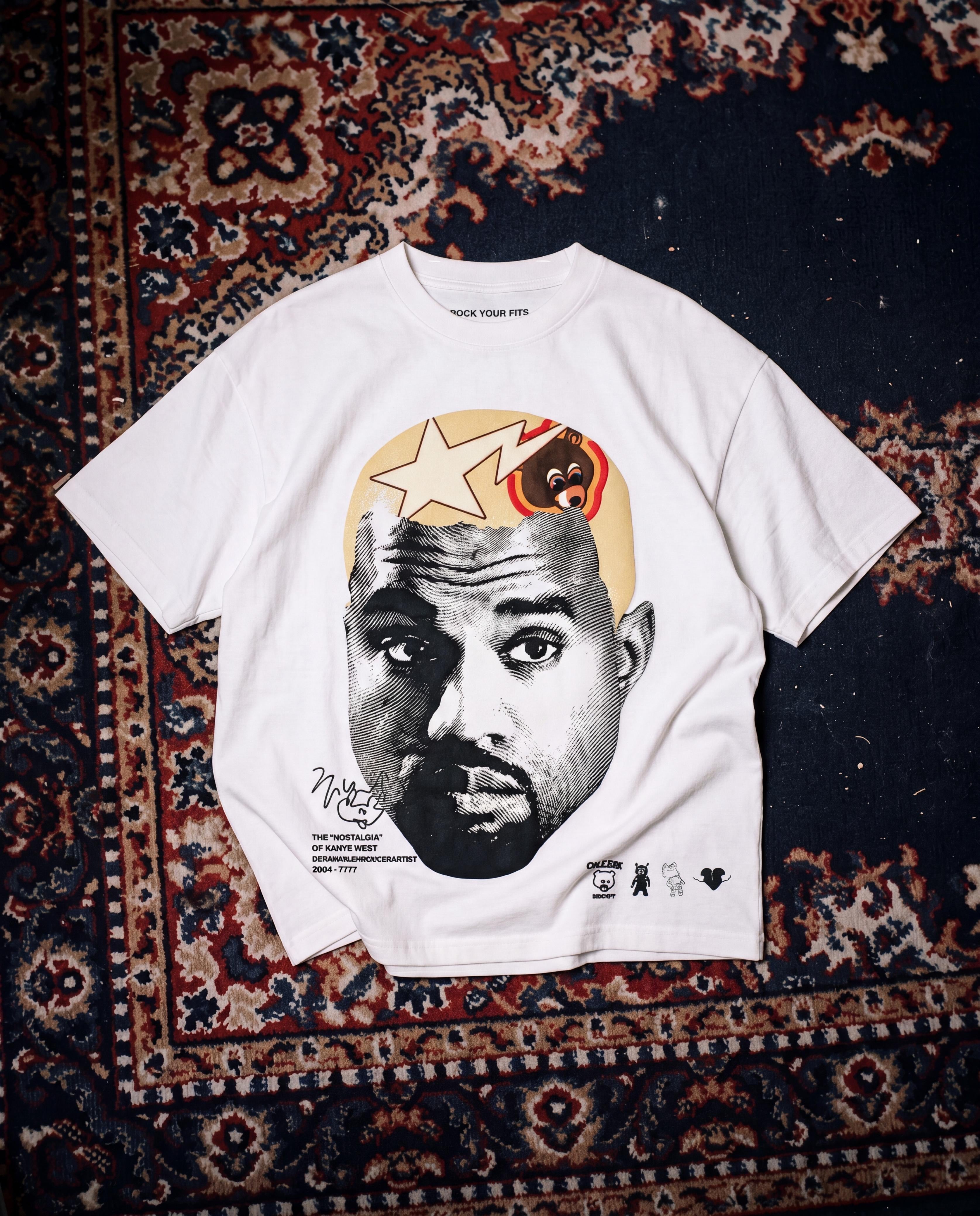 kanye west white t-shirt