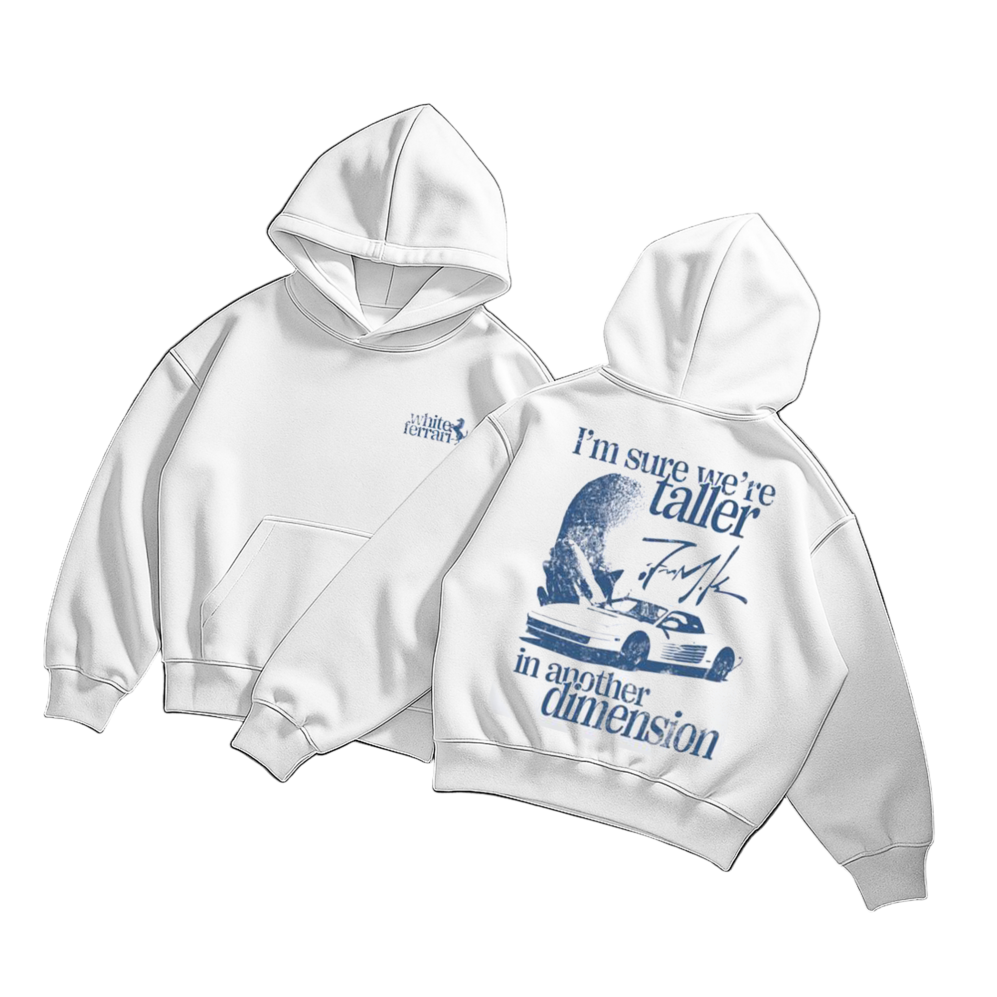 Frank ocean white hoodie