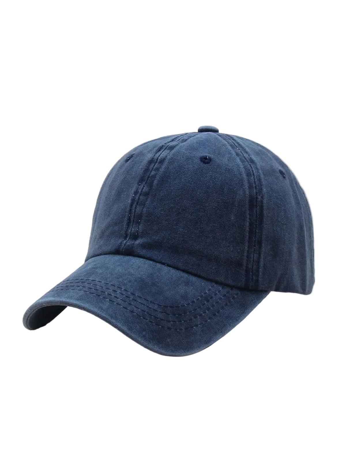 Cap blue washed