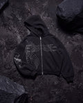 Cipher zip hoodie