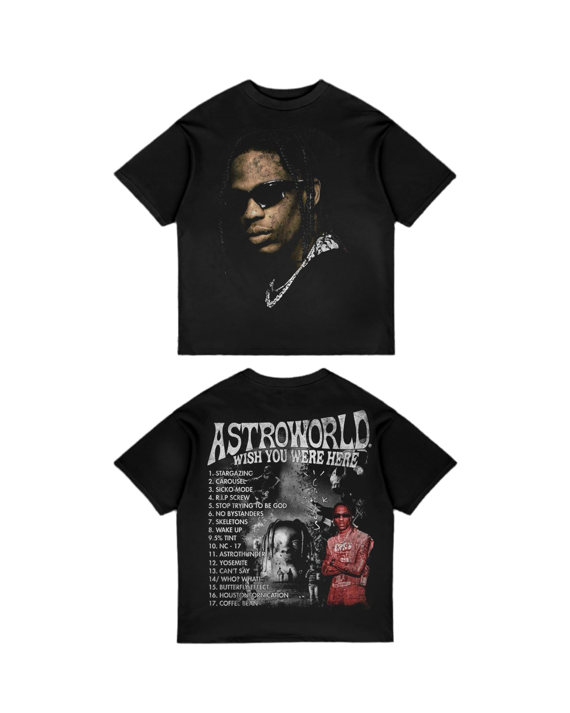 Astroworld black t-shirt