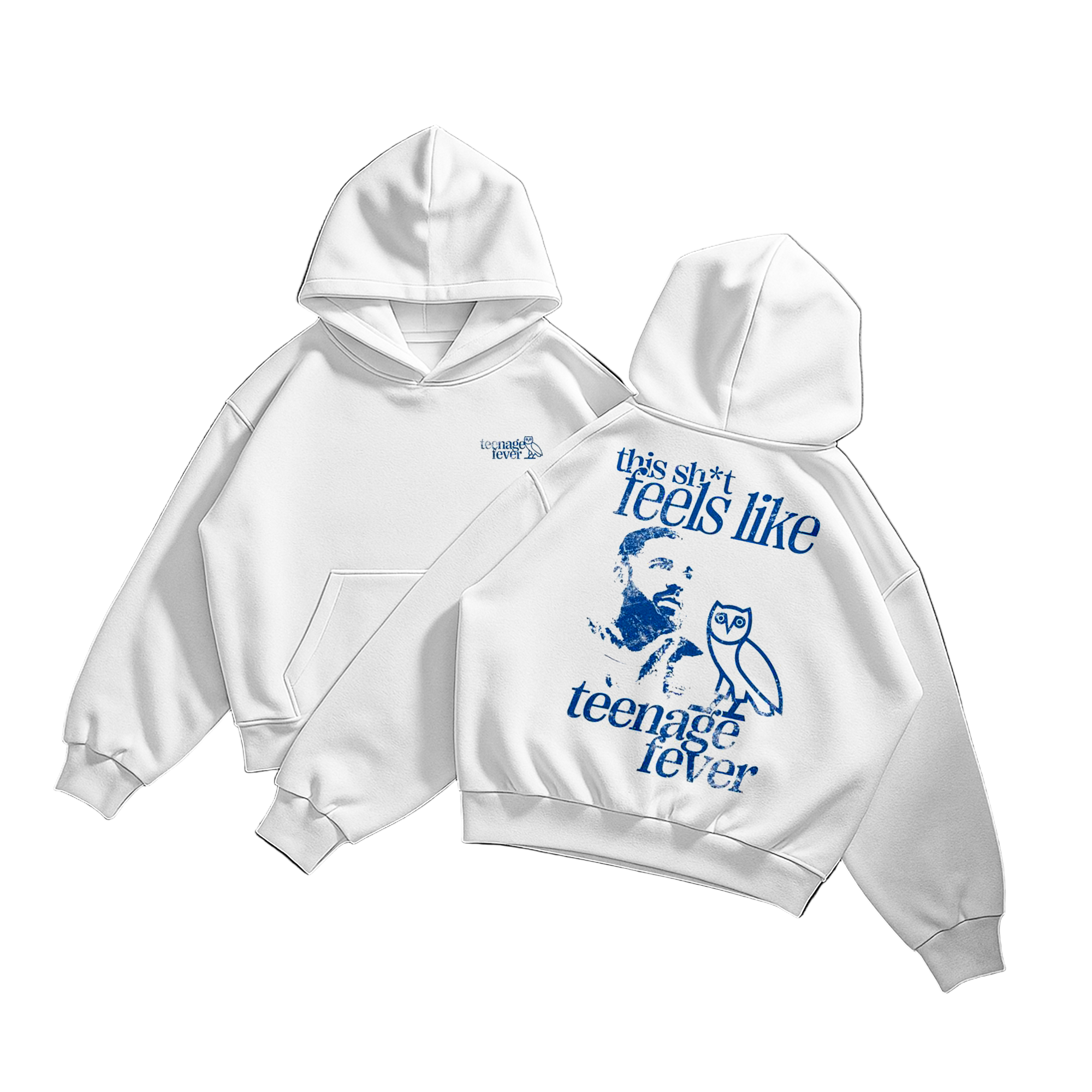 Drake white hoodie v4