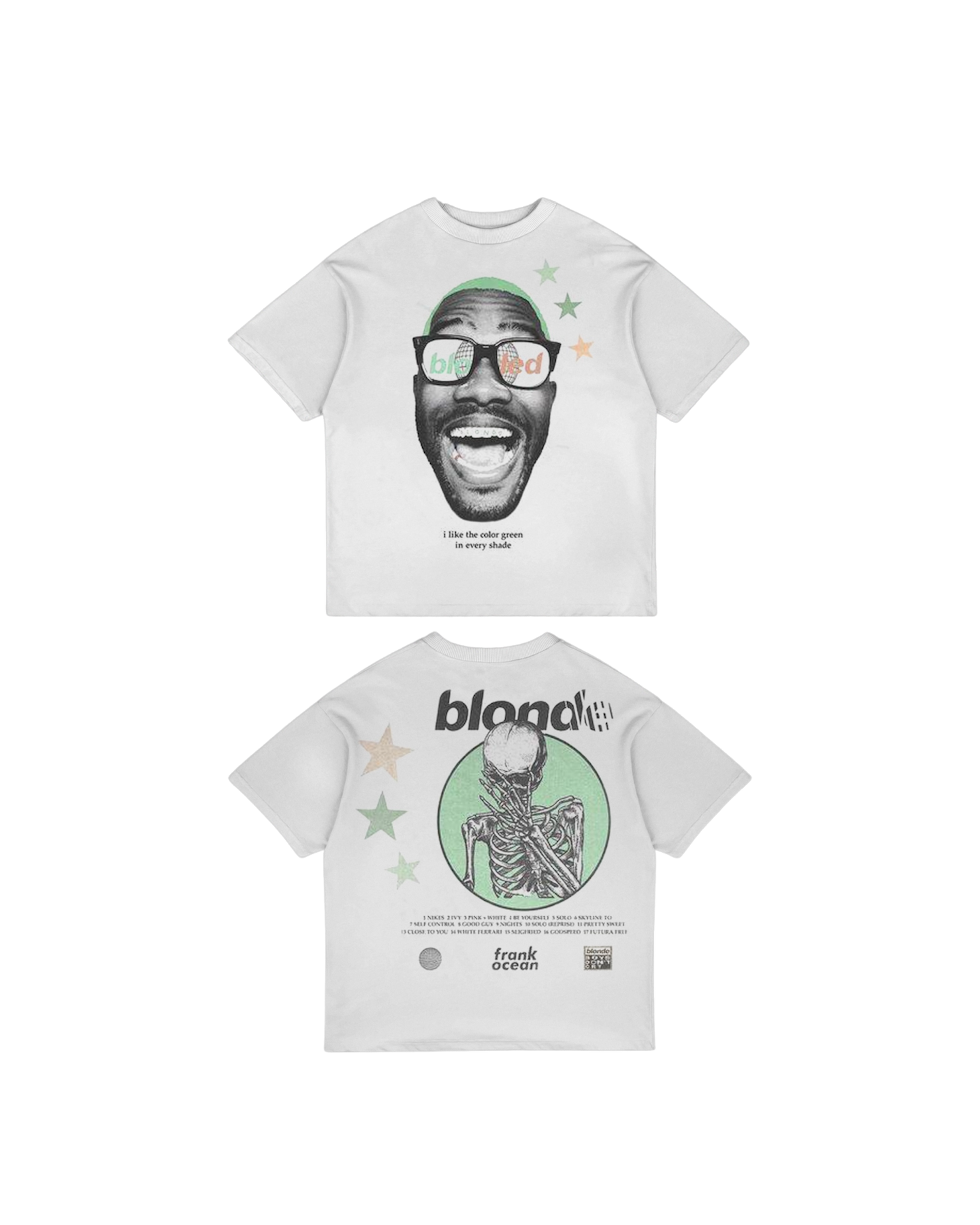 frank ocean white t-shirt