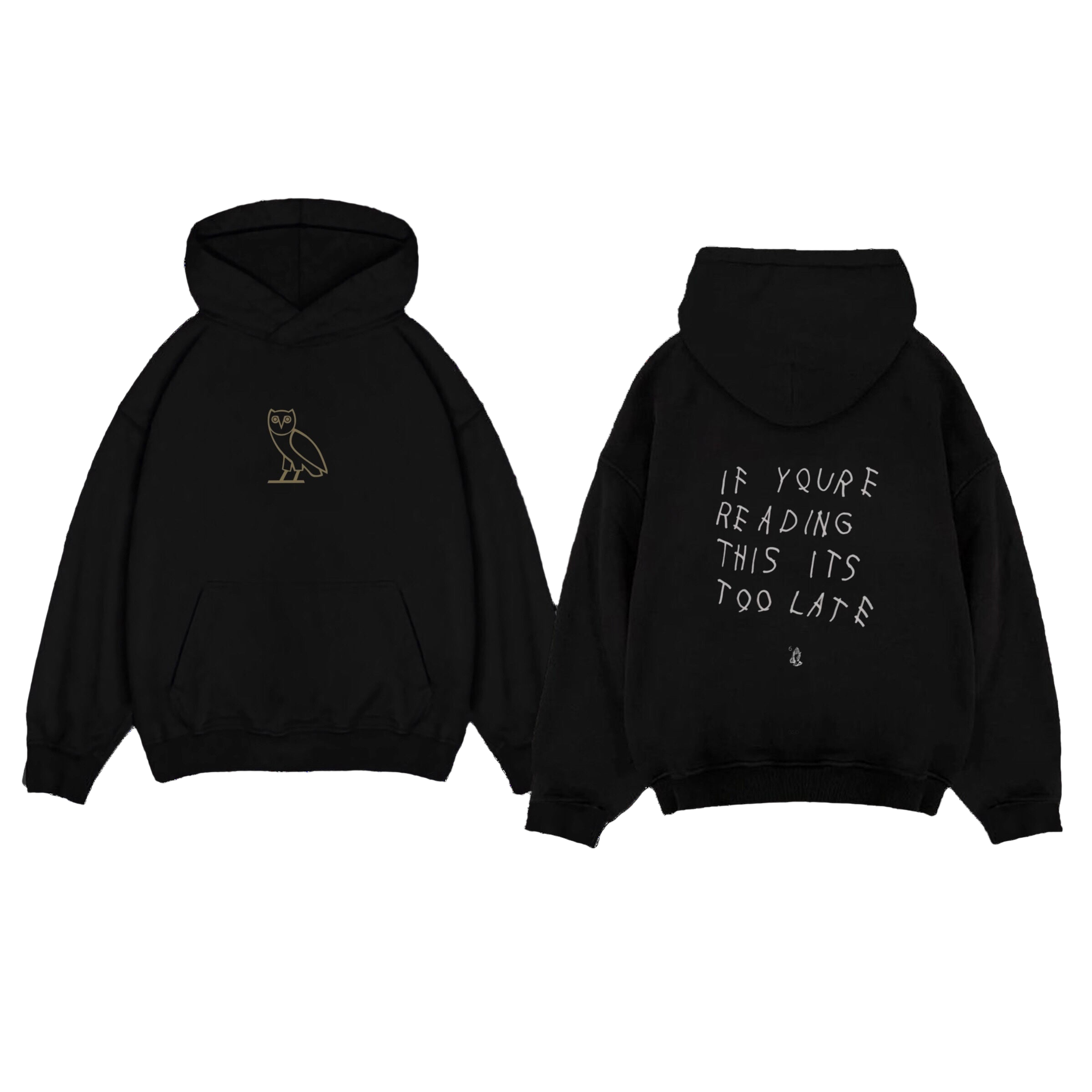 Drake black hoodie v2