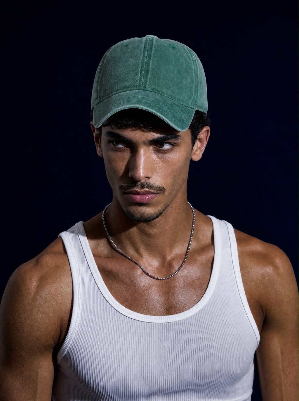 Cap washed green
