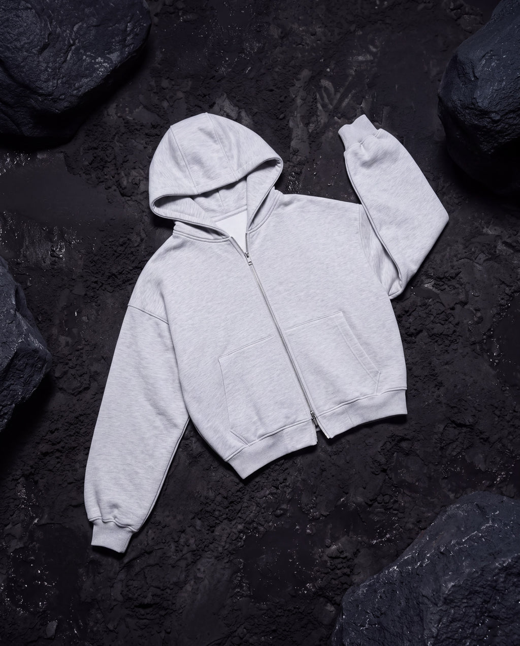 Blank zip-up