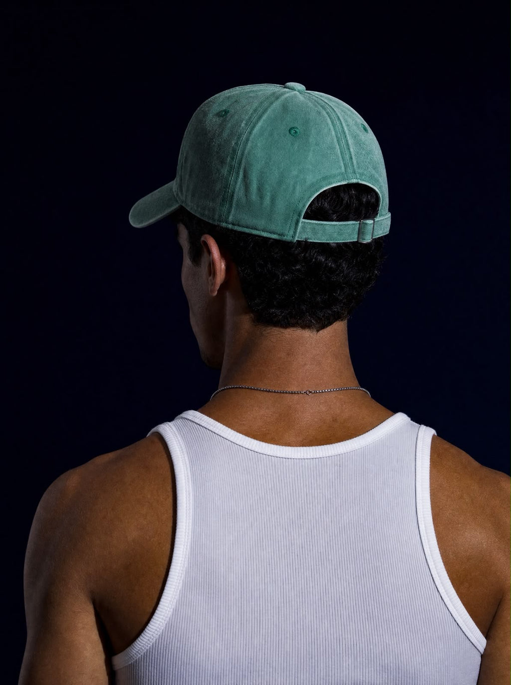 Cap washed green