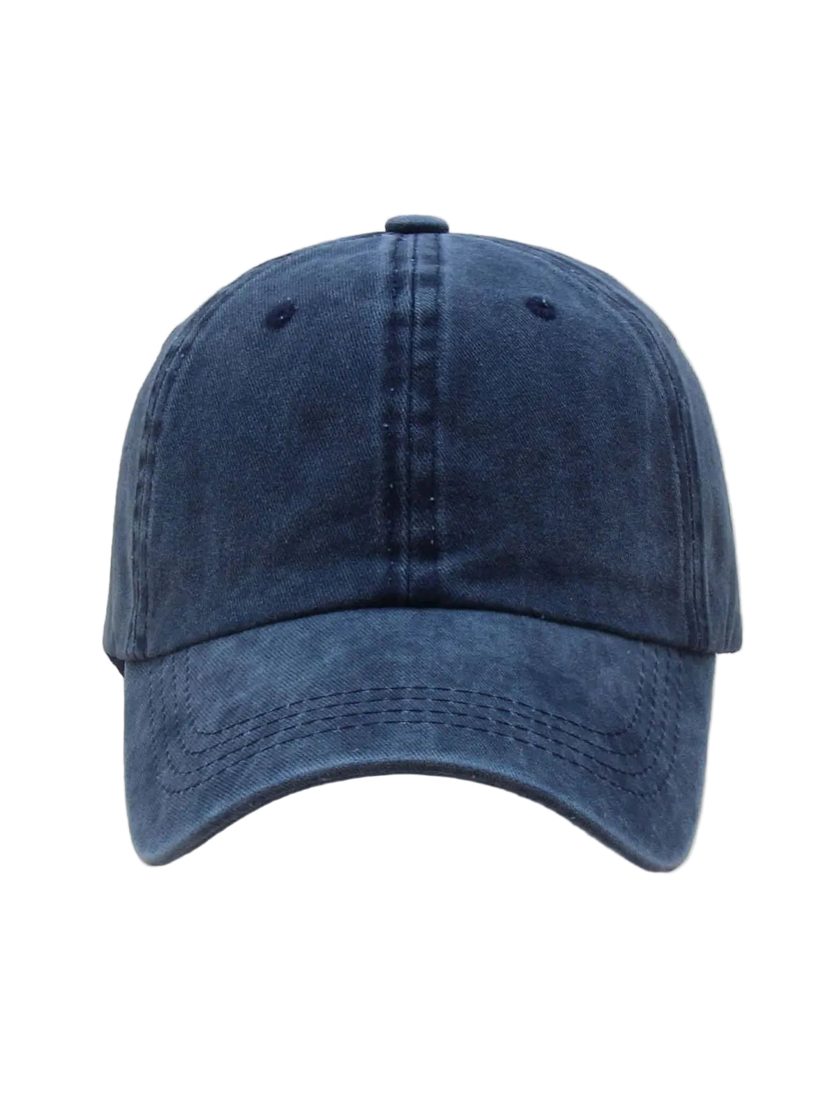Cap blue washed
