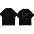 Drake v2 BLACK T-SHIRT